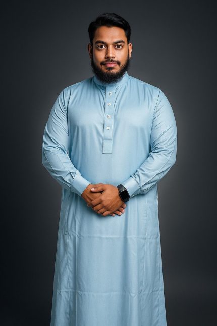Premium Arabian Jubba Sky Blue