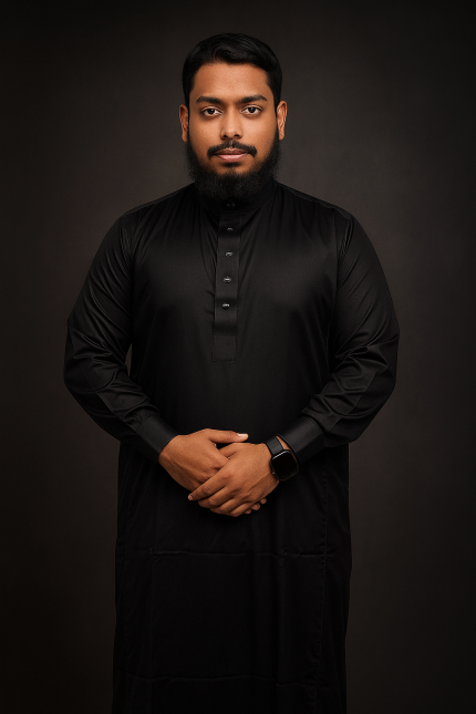 Premium Arabian Jubba Black