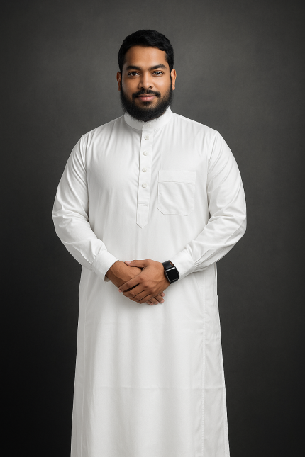 Premium Arabian Jubba White